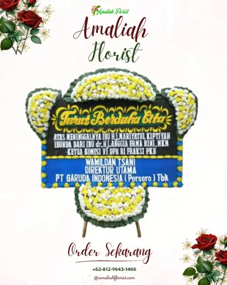 Papan Bunga Duka Regol